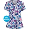 Женские футболки Blouse Women Tops Ladies Fashion Printed с коротким рукавом с коротки