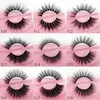 Épais Naturel Long 3D Faux Cils Doux Vif Fait À La Main Réutilisable Faux Cils Extensions Bouclés Entrecroisé Accessoire De Maquillage Pour Les Yeux Facile À Porter 10 Mdoels DHL Gratuit