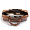 Men Briefcase Bag High Quality Business PU Leather Shoulder Messenger Bags Office Handbag 14 Inch Laptop Briefcases