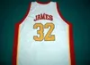 Rzadko Koszykówka Jersey Mężczyźni Młodzież Kobiety Vintage 23 LeBron Ja Mes McDonald's All American Size S-5XL Niestandardowe Nazwa lub numer