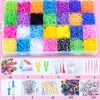 Nieuwigheid Puzzel Games 28 Grid Rainbow Rubber Bands Set Kid Multifunctioneel Klassiek Praktisch Grappig DIY Toys Armband voor Girl Gifts 0948