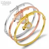 Fysara Rock Roman White Shell Round Tag Bell Bangles Women Charm Bracelet Luxury Lover Tunt Armband för Kvinnor Mode Smycken Q0717