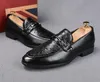 2022 Street Men Dress Skor Formell Lyx Fashion Groom Bröllopskväll Oxford Handsome Business Footwear