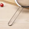 Stainless Steel Fine Mesh Strainer Colander Flour Sieve with Handle Juice and Tea Strainers Kitchen Tools SN5284