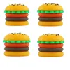 새로운 햄버거 실리콘 항아리 DAB 왁스 오일 컨테이너 다채로운 5 ml 실리콘 컨테이너 MOQ 1 조각