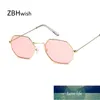 ZBHwish Quadratische Sonnenbrille Frauen Retro Mode Rose Gold sonnenbrille weibliche Marke Transparente gläser damen