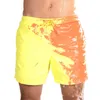 魔法の変化のカラーボードのショートパンツ夏の男性水泳幹の水着水着速い乾いた入浴ウェアビーチパンツ