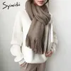 Syiwidii ​​Dames Trui Sky Blue V-nek Winter Mode Kleding Batwing Mouw Solid Casual Pullover Koreaans Knit Fall Top 210914