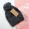 Groothandel hoge kwaliteit winter caps hoeden vrouwen en mannen mutsen met echte wasbeer bont pompoms warme meisje cap snapback pompon muts 6799