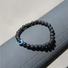 Pulseira de Pulseira de Pulseira de Pulseira de Pulseira de Hematite Natureza para Mulheres Moda Jóias Buddha Balanço de Saúde Yoga Bangle