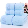 Handdoek LF88009 strand sterk absorberend huis textiel gezicht volwassenen badkamer zachte katoen 35x75cm 2 stks 70x140 cm 1 stks