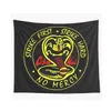 COBRA KAI SLUITING EERSTE HARD GEEN MERCY 3X5FT Vlaggen 100D Polyester Banners Indoor Outdoor Levendige Kleur Hoge Kwaliteit met twee Messing Grommets