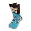 Men's Socks A Pair Of And Women's Creative Cartoon Anime Funny Keep Warm In Winter Movies Comfortable Happy Skateboard2798