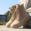 SWAT Neue US-Militärlederstiefel für Männer Combat Bot Infanterie Taktische Stiefel Askeri Bot Army Bots Armeeschuhe Wüstenarbeitsstiefel