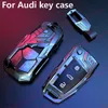 Autosleutel Case Cover Shell Fob Voor Audi A1 A3 Q2L Q3 S3 S5 S6 R8 Tt Tts 2020 Q7 q5 A6 A4 A4L Q5L A5 A6L A7 A8 Q8 S4 S8 Accessoires239v