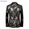 Thorndike 2020最新のコートパンツデザイン男性スーツのスリムフィットエレガントなタキシードの結婚式のパーティードレス夏のジャケット+パンツx0909