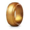 2021 homens anéis de silicone anéis de borracha bandas de casamento flexível silicone confortável ajuste lightwoigh anel multi cores e tamanho homens jóias