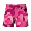 pink camouflage shorts
