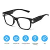 Güneş Gözlüğü USB Şarj Edilebilir LED Okuma Gözlükleri Akıllı Işıklı Gözlük Kadın Erkek Işıkları ile Parlak Okuyucular Temizle Vizyon