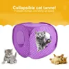 Małe dostawy zwierząt Miękkie Ciekawe Pet Tube Sleeping Nest Setsible Tunnel Wave Dot Accessories