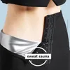 Cintura alta mulheres sauna yoga sweatpants emagrecimento corpo shapers esporte leggings fitness estiramento perder peso trainer calças justas ou4447527