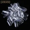 AORAEM French False Tip 500pcs Box Fake Full Cover Transparent for Manicure s Tips Decoration Extension Nail Art