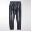 Plus Big Size 44 48 Men Stretch Spring Summer Jeans Brand Clothing Fashion Casual Denim Pants Male Quality 6XL 7XL 210716