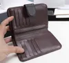 Single zipper WALLET the most stylish way to money cards and coins men leather purse A48667250O