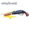 Abbyfrank Soft Bullet Gun pistola a doppia canna da pistole in plastica Modello piegabile con proiettili regalo per bambini