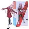 21cm Anime DARLING In The FRAN Figure Zero Two 02 Figurine Girls Action Figures PVC Collectible Model Toys Doll Statue Gifts X0522