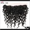 Brazilian Malásio Indiano Peruano 24 polegadas 13 x 4 Corpo frontal do laço solta água profunda cabelo reto Q4SFI Top Feches F9ews