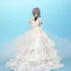 Anime Figuren Akeiro Kaikitan Fluwelen Witte trouwjurk 27 CM PVC Action Figure speelgoed Model Speelgoed Sexy Meisje Collectie Pop gift Q0722