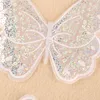 Brodé Sequin Papillon Applique Tissus DIY Costume Chapeaux Boucle D'oreille Couture Vêtement Accessoires Patch