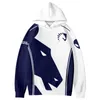 Męskie bluzy z kapturem Bluzy Team Liquid E-sport Uniform Horse Head LolS11 Csgo 2 Sweter z kapturem Oversize i damski