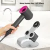 Drop Magnetic Hairdryer Stand Holder Support for Hair Dryers Storage Rack Multifunction Black Silver 2 Colors9225575