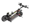 Lo scooter elettrico fuoristrada per adulti con motore 2X1200W di vendita diretta in fabbrica supporta la luce LED gonfiabile pieghevole da 10 pollici