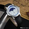 Männer Casual Sport Uhr Quarz Armbanduhr Mode Business PU Schwarz Blau Braun Band Lederband Uhren Männliche Luxus Uhr sterne