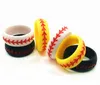 Silicone Wedding Ring for Men Baseball,3 Packs Comfortable Fit, 2.5 mm Thickness,from The Latest Artist Design Innovations to Leading Edge Comfort