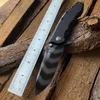 Zero Tolerance ZT 0562 Tactical Combat Pocket Mes Plain Edge Black Handle EDC Multi Tool Camping Hunting Folding Messen