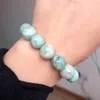 Natural Myanmar pedra redonda esmeraldas jades gem solta espaçador grânulos para jóias fazendo bracelete DIY 15 '6 8 10 12mm