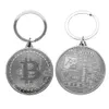 Bitcoin Coin tag drop bag purse BTC Key chain Coins Art original designer Souvenir Collectible Creative Bit Ethereum Litecoin Collection Yes No Decision Physical