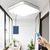 100W Luci Solari Indoor Outdoor Casa Solari Luce Telecomando Lampada da Soffitto a LED Solare Giardino Cortile Patio Garage Paesaggio