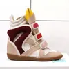 IM Fashion Brand Patchwork Autunno Inverno Scarpe Casual Flat Botas Mujer High Top Sneakers con altezza crescente Stivaletti con zeppa nascosta 3722