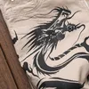 Męski Dragon Dragon Tiger Drukowane Dżinsy Moda Slim Fit Proste Męskie Spodnie