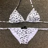 Sommer Sexy Zweiteilige Bikini Für Frauen Badeanzug Mit Buchstaben 2022 Mode Perspektive Bademode Dame Badeanzüge Multi Stile Asiatische größe S-XL 2588