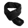 1 st Winter Pure Färg Unisex Neck Scarf Smart Uppvärmning Säkerhet Wrap Temperaturjusterbara Varma Cykling Kepsar Masker