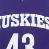 Nikivip Wholesale 43 Lianzeksyna K.tyler Basketball Jersey Men Huskies 6. Marlon Wayans Kenny Tyler 100% zszytych koszulek filmowych S-xxl