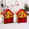 LED Wooden Christmas Decoration Desktop Calendar Ornaments Luminous Christmas Countdown Creative Gifts XD24913