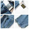 IEFB Spring Men's Straight Denim Trousers Washing Loose Wide Blet Buckle Design Workwear Jeans For Male 9Y6062 210524