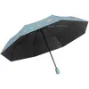 UV-bescherming Dames Paraplu Drie vouwen Winddicht Paraplu's Meisje Duurzame Draagbare Automatische Paraguas Rain Gear